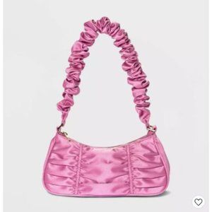 NWT * Pink Baguette Shoulder Handbag - Wild Fable